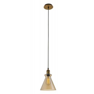 Подвесной светильник Crystal Lux Campanella SP1 Amber