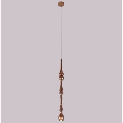 Подвесной светодиодный светильник Crystal Lux Lux SP1 D Copper