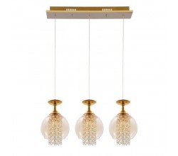 Подвесной светильник Crystal Lux Chik SP3 Gold